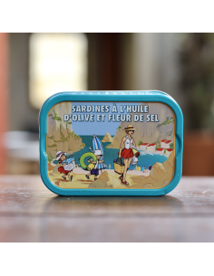 SARDINES À L'HUILE ET FLEUR DE SEL FERRIGNO