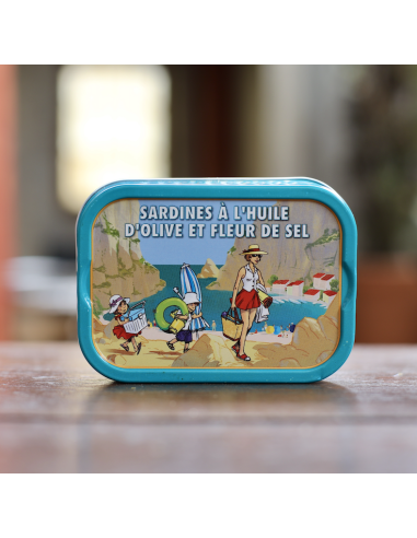 SARDINES À L'HUILE ET FLEUR DE SEL FERRIGNO