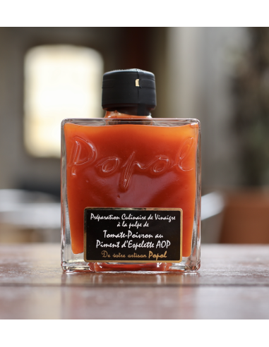 VINAIGRE PULPE DEN TOMATE POIVRON POPOL