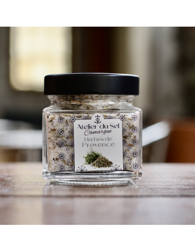 SEL DE CAMARGUE AUX HERBES DE PROVENCE EN POT