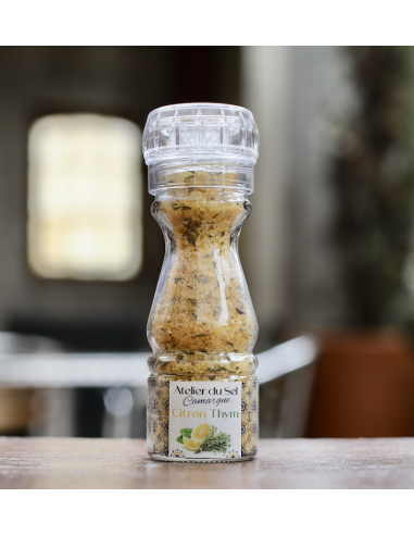 MOULIN SEL DE CAMARGUE CITRON THYM
