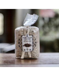 SEL DE CAMARGUE 4 POIVRES SACHET 300 G