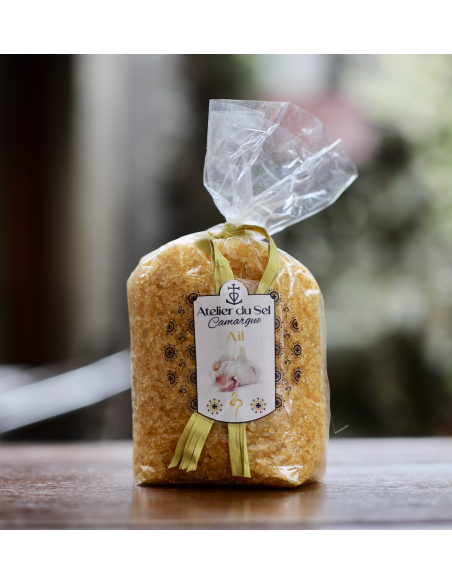 SEL DE CAMARGUE AIL SACHET 300 G