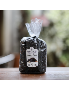 SEL DE CAMARGUE CURRY NOIR SACHET 300 G