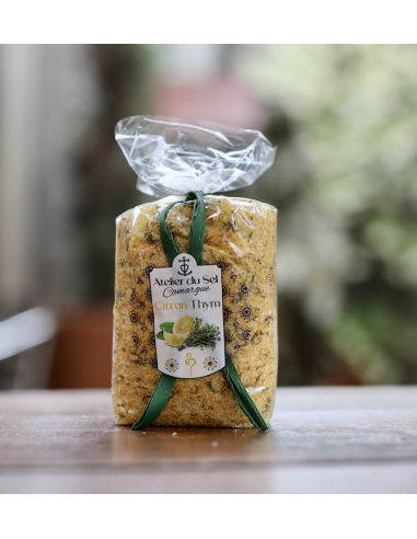 SEL DE CAMARGUE CITRON THYM SACHET 300 G