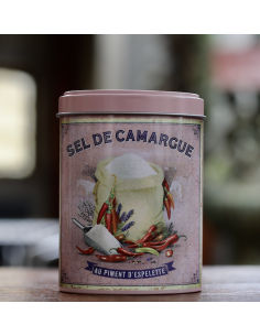Sel de Camargue au piment d'Espelette