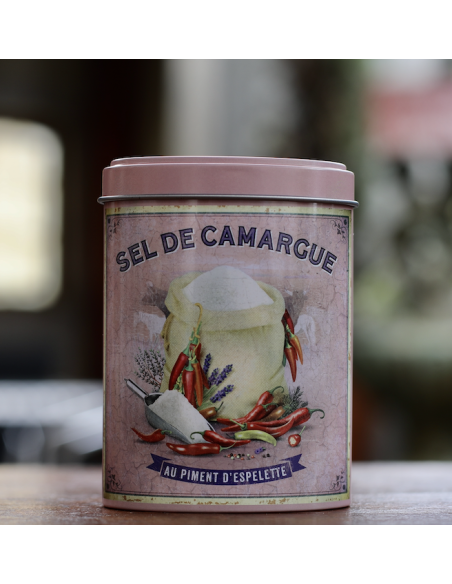 Sel de Camargue au piment d'Espelette
