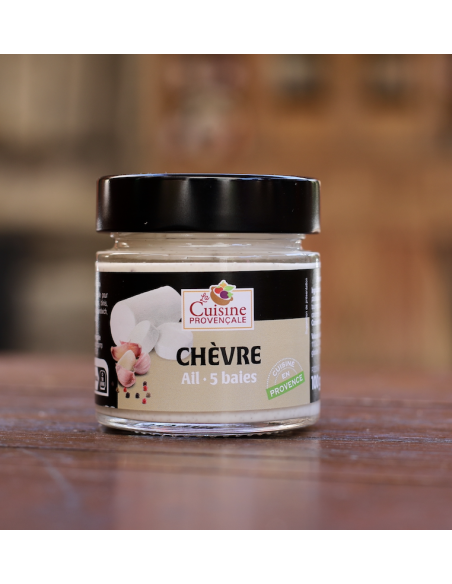 TARTINADE CHÈVRE AIL CUISINE PROVENÇALE