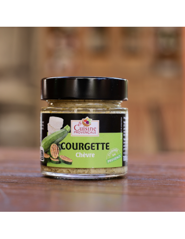 TARTINADE COURGETTE CHÈVRE CUISINE PROVENÇALE