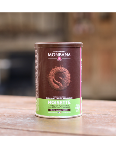 CHOCOLAT EN POUDRE NOISETTE MONBANA