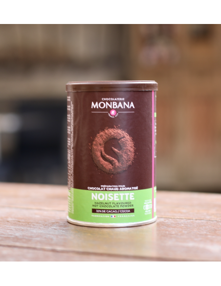 CHOCOLAT EN POUDRE NOISETTE MONBANA
