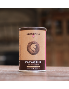 CHOCOLAT EN POUDRE CACAO PUR MONBANA