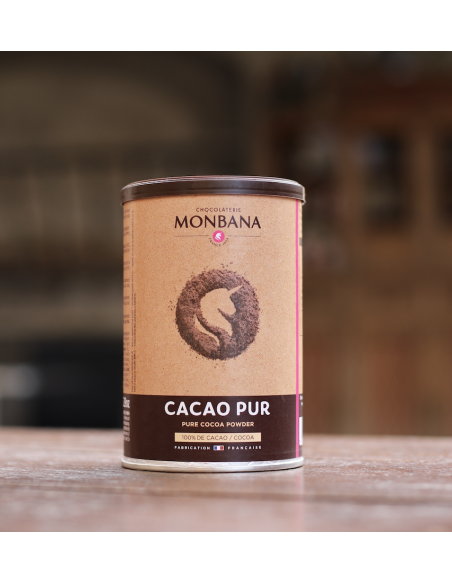 CHOCOLAT EN POUDRE CACAO PUR MONBANA