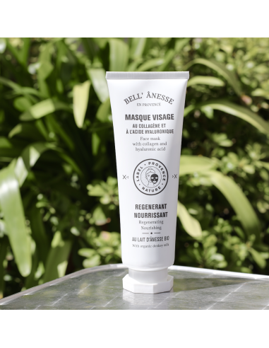 MASQUE VISAGE AU LAIT D'ÂNESSE BIO