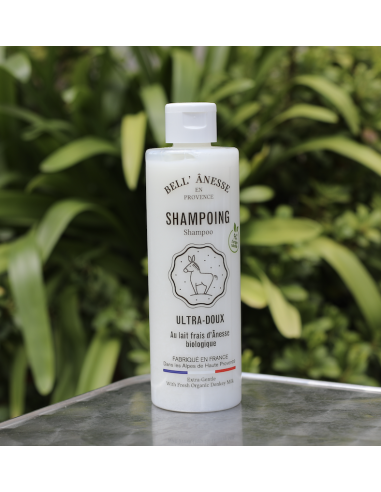 SHAMPOING ULTRA-DOUX AU LAIT D'ÂNESSE BIO
