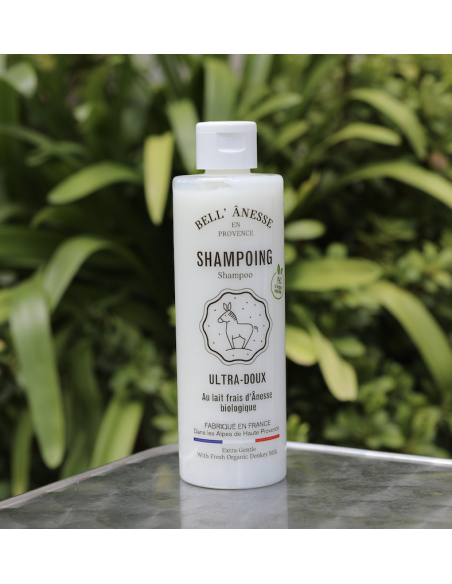 SHAMPOING ULTRA-DOUX AU LAIT D'ÂNESSE BIO