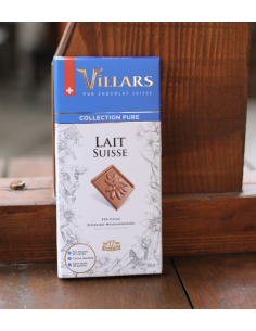 CHOCOLAT SUISSE AU LAIT  VILLARS
