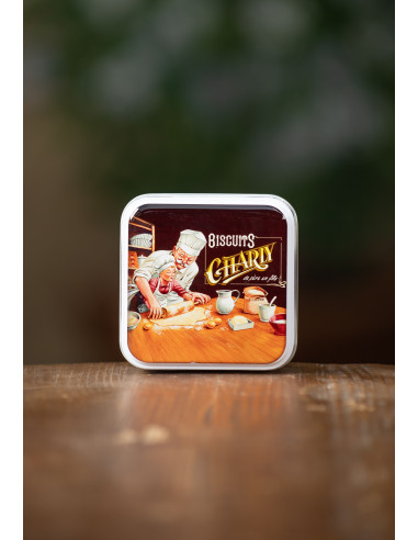 SAVON FLEUR DE COTON BOITE FER LE PATISSIER