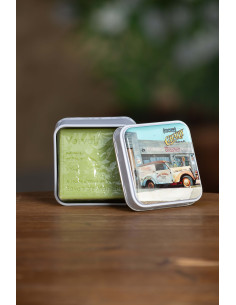 SAVON VERVEINE BOITE FER GARAGE