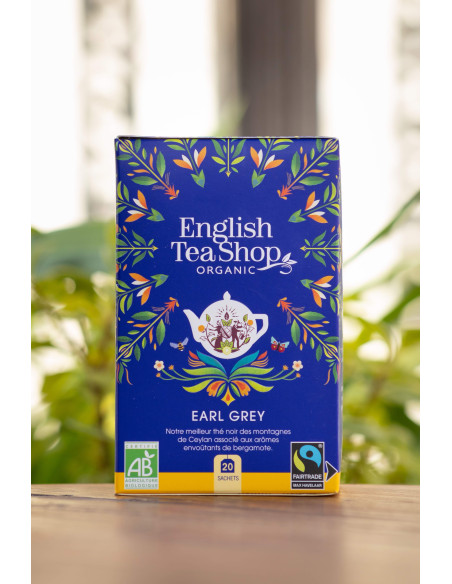 THÉ EARL GREY 20 SACHETS BIO