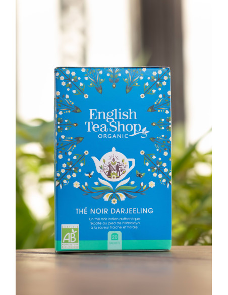 THÉ NOIR DARJEELING 20 SACHETS BIO