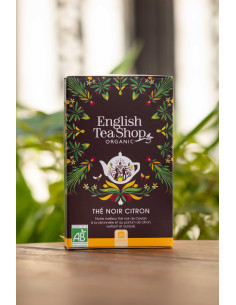 THÉ NOIR CITRON 20 SACHETS BIO