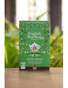 THÉ VERT SENCHA 20 SACHETS BIO