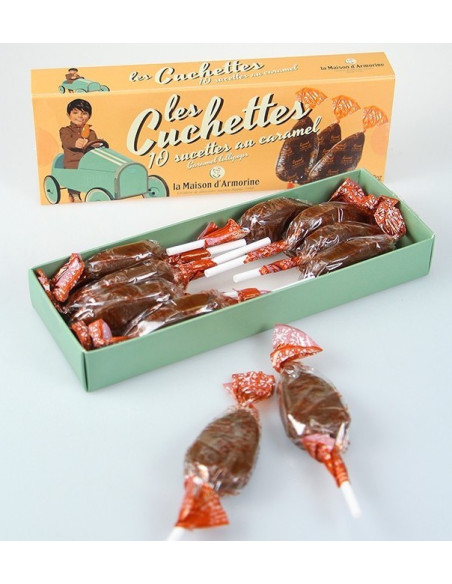 LES CUCHETTES AU CARAMEL