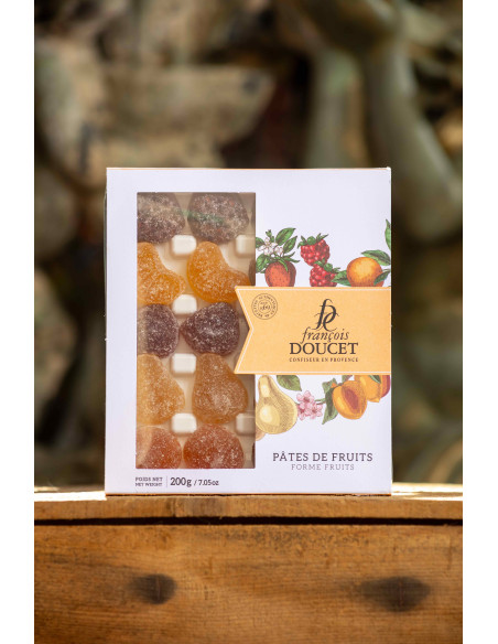 PÂTES DE FRUITS FORME FRUITS DOUCET 200 G