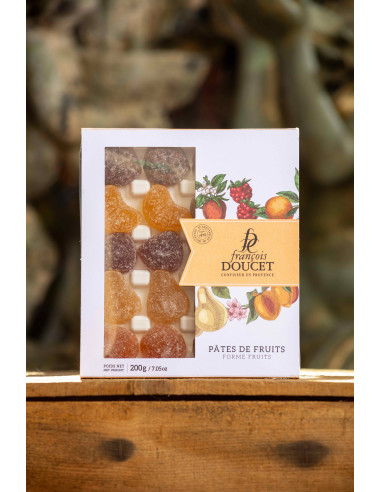PÂTES DE FRUITS FORME FRUITS DOUCET 200 G
