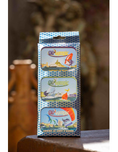 COFFRET DE SARDINES OIL'LYMPIC