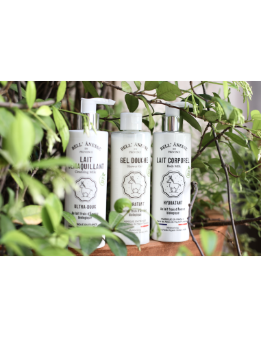 LE TRIO SOIN AU LAIT D'ÂNESSE BIO