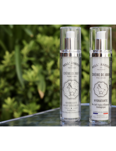 LE DUO SOIN VISAGE AU LAIT D'ÂNESSE BIO