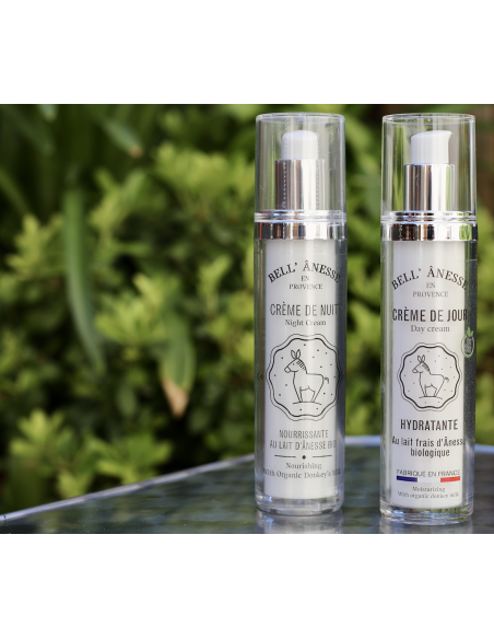 LE DUO SOIN VISAGE AU LAIT D'ÂNESSE BIO
