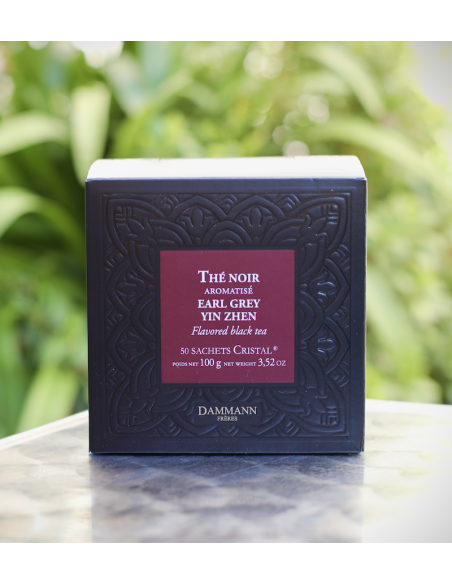 THÉ NOIR EARL GREY 50 SACHETS DAMMANN