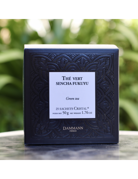 THÉ VERT SENCHA FUKUYU 25 SACHETS DAMMANN
